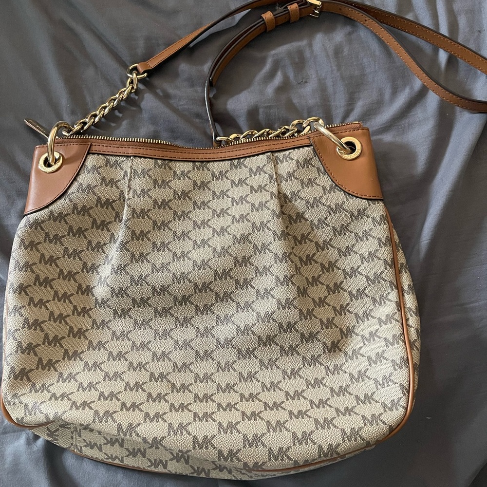 Michael Kors long strap purse